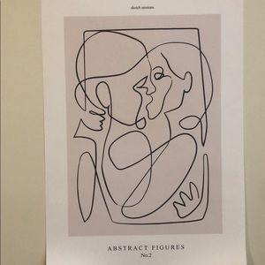 Desenio abstract figures print no.2